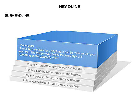 Caja de herramientas de plataformas apiladas, Diapositiva 39, 03363, Diagramas de la etapa — PoweredTemplate.com