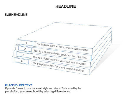 Stacked Platforms Toolbox, Slide 6, 03363, Stage Diagrams — PoweredTemplate.com