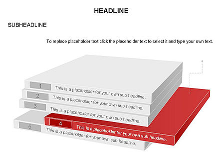 Stacked Platforms Toolbox, Slide 8, 03363, Stage Diagrams — PoweredTemplate.com