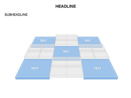 Caja de herramientas Checkered Tiles, Diapositiva 51, 03367, Formas — PoweredTemplate.com
