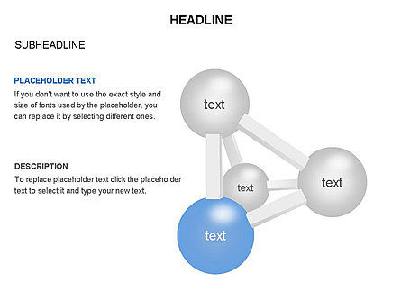 Toolbox reticolo atomico, Slide 37, 03372, Grafici Organizzativi — PoweredTemplate.com