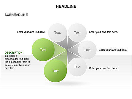 Petal Style Stages Toolbox, Slide 16, 03377, Stage Diagrams — PoweredTemplate.com