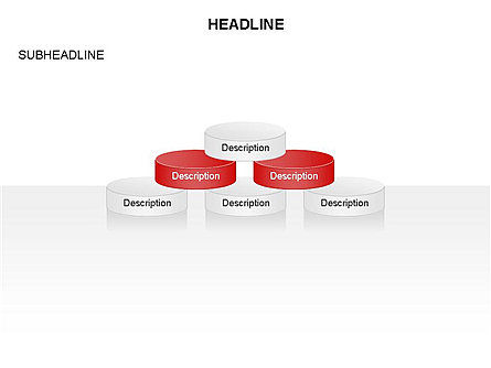 Sliced Agenda Toolbox, Slide 15, 03379, Stage Diagrams — PoweredTemplate.com
