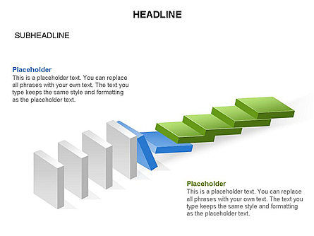 Domino Toolbox, Slide 19, 03385, Stage Diagrams — PoweredTemplate.com