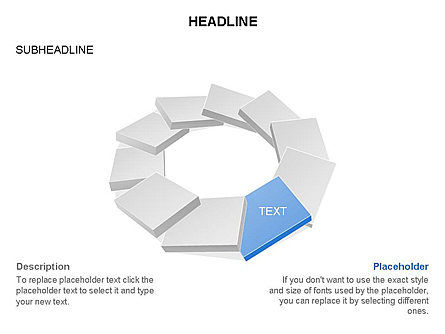 Domino Toolbox, Slide 26, 03385, Stage Diagrams — PoweredTemplate.com