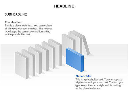 Caja de herramientas de Domino, Diapositiva 29, 03385, Diagramas de la etapa — PoweredTemplate.com