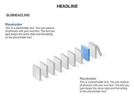 Domino Toolbox, Slide 4, 03385, Stage Diagrams — PoweredTemplate.com