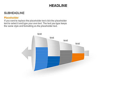 Caja de herramientas del diagrama de embudo, Diapositiva 27, 03387, Modelos de negocios — PoweredTemplate.com