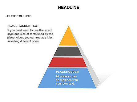 Layered 3D Pyramid Toolbox, Slide 19, 03403, Shapes — PoweredTemplate.com