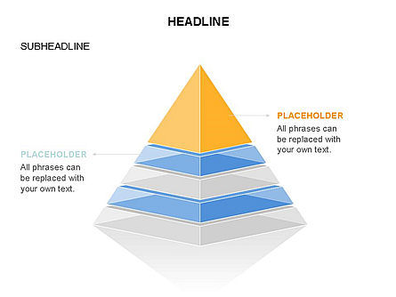 Layered 3D Pyramid Toolbox, Slide 32, 03403, Shapes — PoweredTemplate.com
