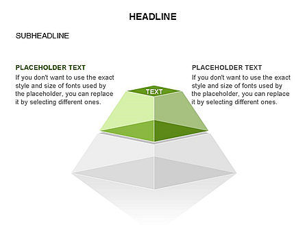 Layered 3D Pyramid Toolbox, Slide 33, 03403, Shapes — PoweredTemplate.com