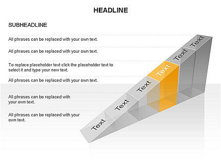 Ramp Chart Toolbox, Slide 28, 03404, Stage Diagrams — PoweredTemplate.com