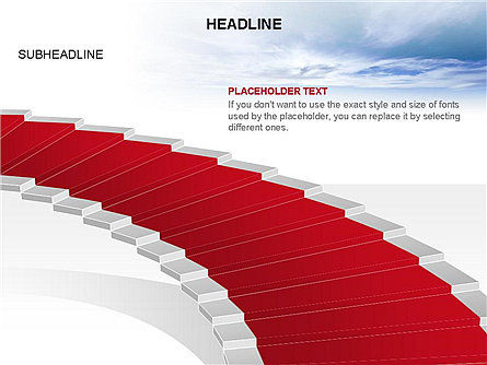 Red Carpet Toolbox, Slide 10, 03406, Shapes — PoweredTemplate.com