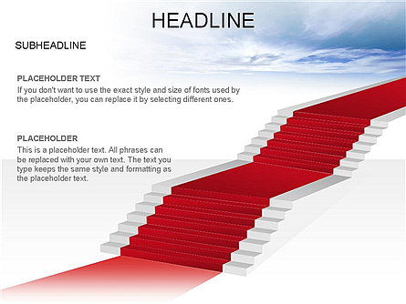 Red Carpet Toolbox, Slide 19, 03406, Shapes — PoweredTemplate.com