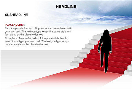 Red Carpet Toolbox, Slide 5, 03406, Shapes — PoweredTemplate.com