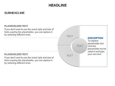 Gráfico de Donuts con Core Toolbox, Diapositiva 26, 03410, Gráficos circulares — PoweredTemplate.com