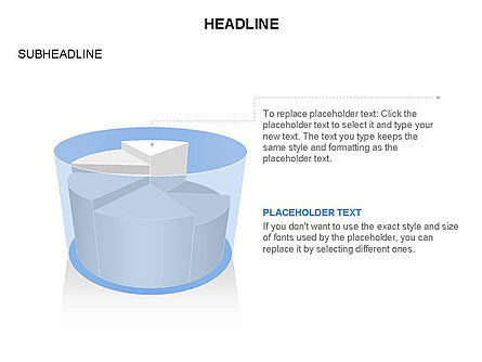 Passo scala grafico a torta Toolbox, Slide 27, 03411, Grafici a Torta — PoweredTemplate.com