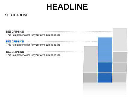 Kotak Alat Diagram Tangga, Templat PowerPoint, 03413, Bagan Grafis — PoweredTemplate.com