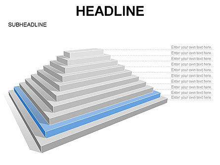 Caja de herramientas del diagrama de la escalera, Diapositiva 40, 03413, Gráficos — PoweredTemplate.com