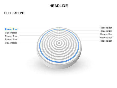 Diagrama del objetivo esférico, Diapositiva 10, 03414, Formas — PoweredTemplate.com