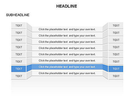 테이블 관점, 슬라이드 26, 03419, 표 — PoweredTemplate.com