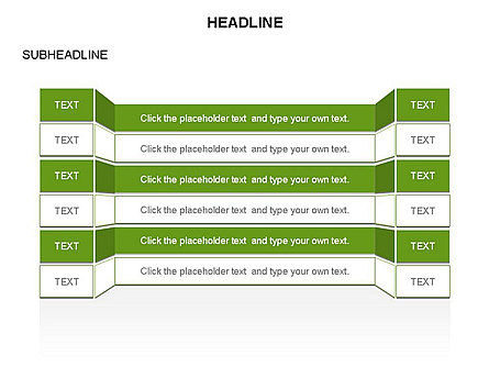 Tabel perspectief, Dia 48, 03419, Tabellen — PoweredTemplate.com