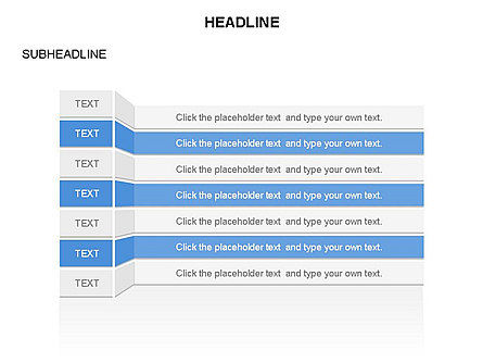 Tabel perspectief, Dia 51, 03419, Tabellen — PoweredTemplate.com