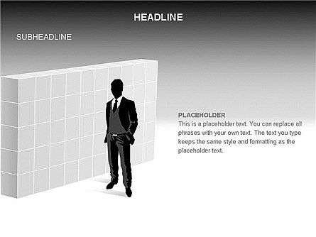 Escalera en la pared, Diapositiva 14, 03421, Modelos de negocios — PoweredTemplate.com