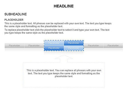 Boîte à outils Timelines, Diapositive 33, 03423, Timelines & Calendars — PoweredTemplate.com
