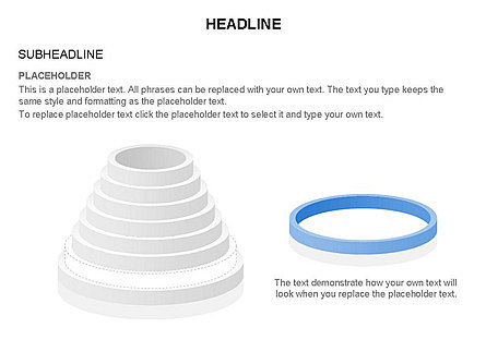 Pyramid of Rings, Slide 16, 03426, Stage Diagrams — PoweredTemplate.com