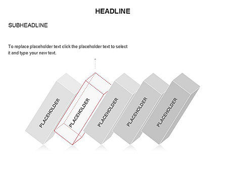 Raccolta diagramma parallelepipedi, Slide 19, 03440, Diagrammi Palco — PoweredTemplate.com
