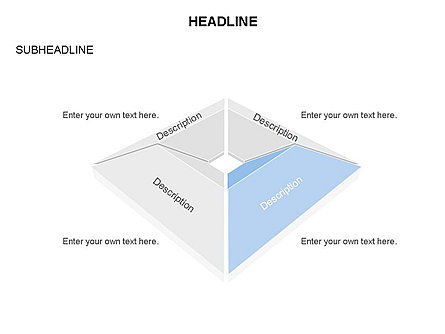 Cupola Diagram, PowerPoint Template, 03442, Pie Charts — PoweredTemplate.com