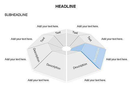 Diagrama de cúpula, Diapositiva 5, 03442, Gráficos circulares — PoweredTemplate.com