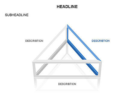 Forme wireframe, Modello PowerPoint, 03447, Forme — PoweredTemplate.com