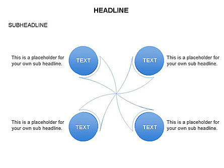 Perspective des formes de pétale, Diapositive 39, 03449, Formes — PoweredTemplate.com
