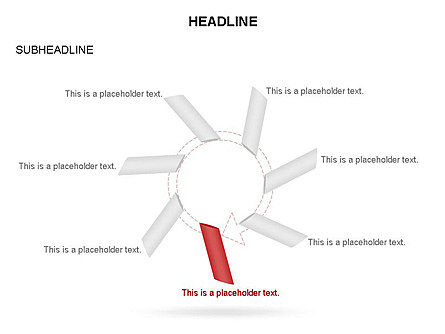 Diagram Siklus Bertahap, Slide 3, 03458, Diagram Panggung — PoweredTemplate.com