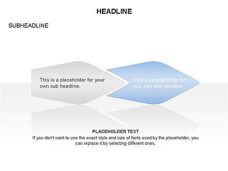 Diagramas de forma de pluma de tinta, Diapositiva 2, 03460, Modelos de negocios — PoweredTemplate.com