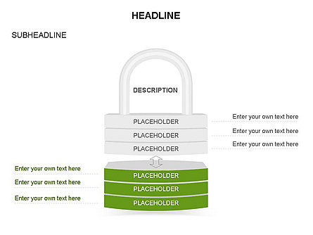 Lock Diagram Collection, Slide 29, 03471, Stage Diagrams — PoweredTemplate.com