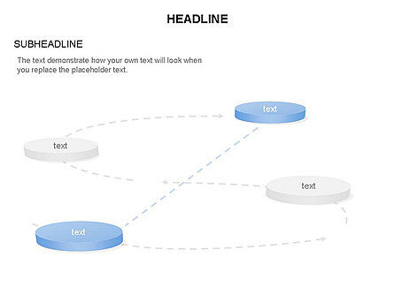 Collecte du réseau de processus et de l'organigramme, Diapositive 2, 03473, Modèles commerciaux — PoweredTemplate.com