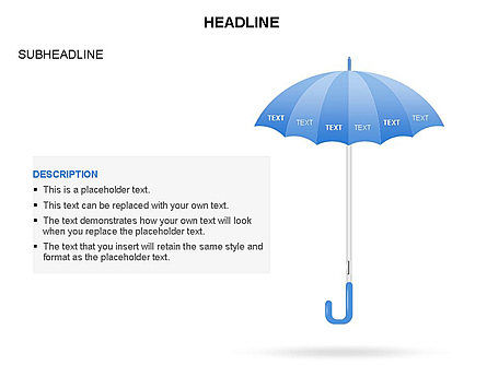 Schema ombrello, Slide 16, 03476, Modelli di lavoro — PoweredTemplate.com