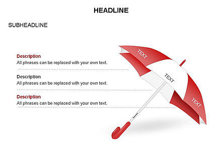 傘の図, Dia 17, 03476, Businessmodellen — PoweredTemplate.com