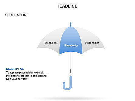 Umbrella-Diagramm, Folie 2, 03476, Business Modelle — PoweredTemplate.com