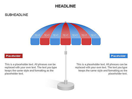 Diagrama de paraguas, Diapositiva 23, 03476, Modelos de negocios — PoweredTemplate.com