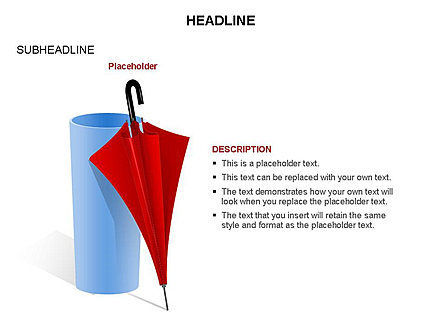 傘の図, スライド 25, 03476, ビジネスモデル — PoweredTemplate.com