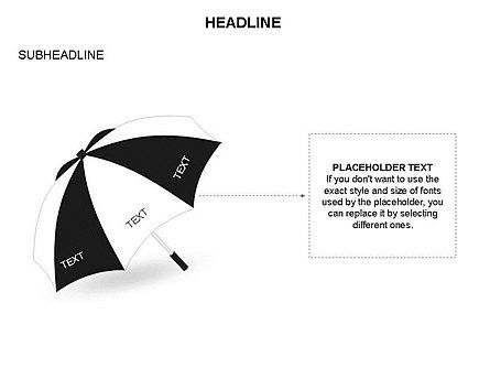 Schema ombrello, Slide 30, 03476, Modelli di lavoro — PoweredTemplate.com