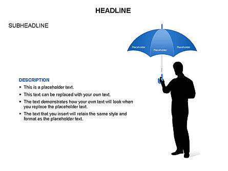Umbrella Diagram, Slide 32, 03476, Business Models — PoweredTemplate.com