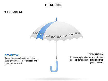 傘の図, Dia 7, 03476, Businessmodellen — PoweredTemplate.com