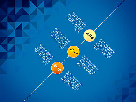 Concepto de cronograma, Diapositiva 12, 03483, Timelines & Calendars — PoweredTemplate.com