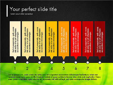 Présentation infographique écologique, Diapositive 10, 03486, Modèles de présentations — PoweredTemplate.com