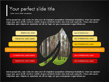 Ecology Infographic Presentation, Slide 16, 03486, Presentation Templates — PoweredTemplate.com